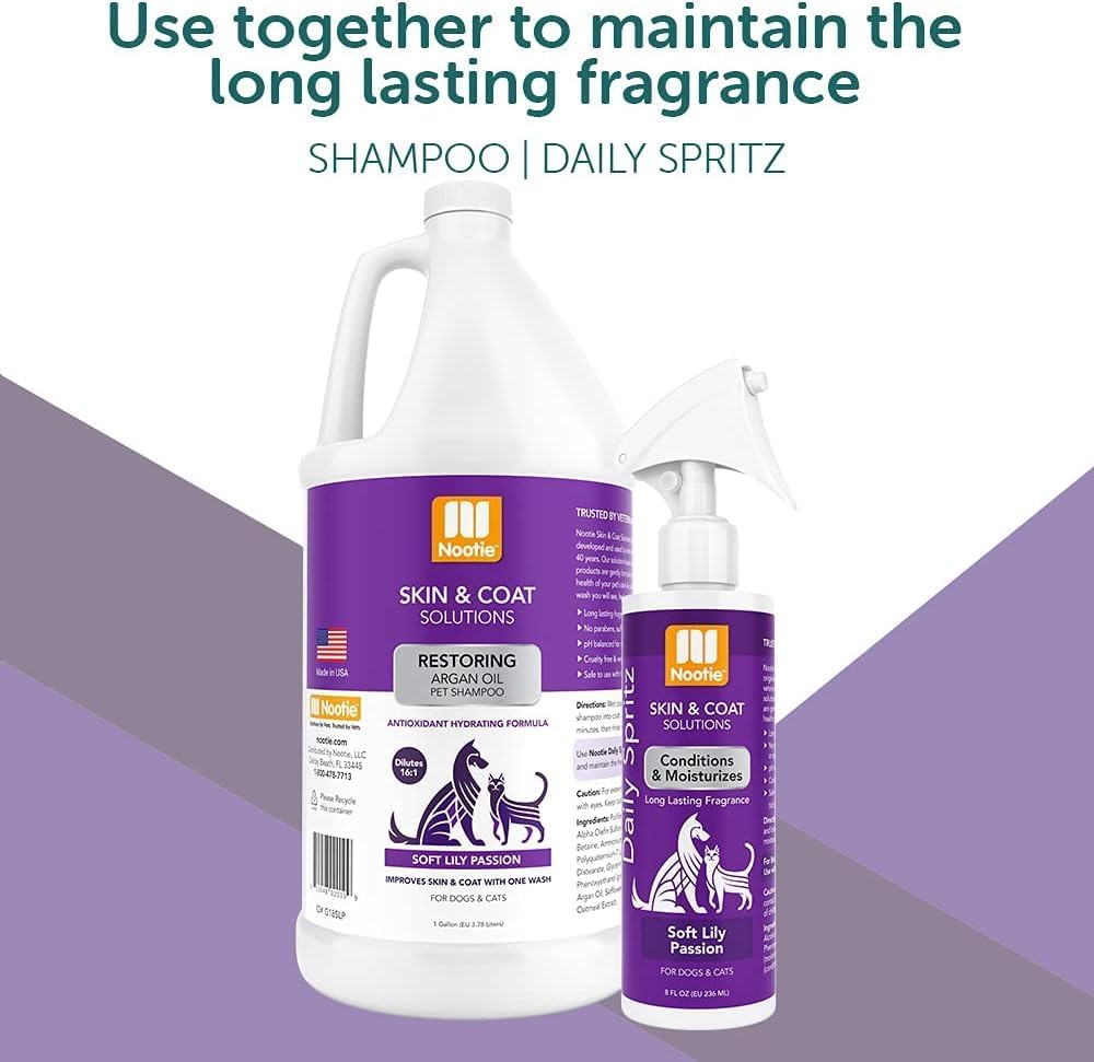 Nootie Daily Spritz Pet Conditioning Spray - Dog Conditioner for Sensitive Skin - Long Lasting