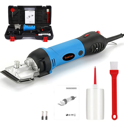 Horse Clippers,550w Electric Horse Grooming Kit,Professional Livestock Clippers, 6 Speeds Heavy