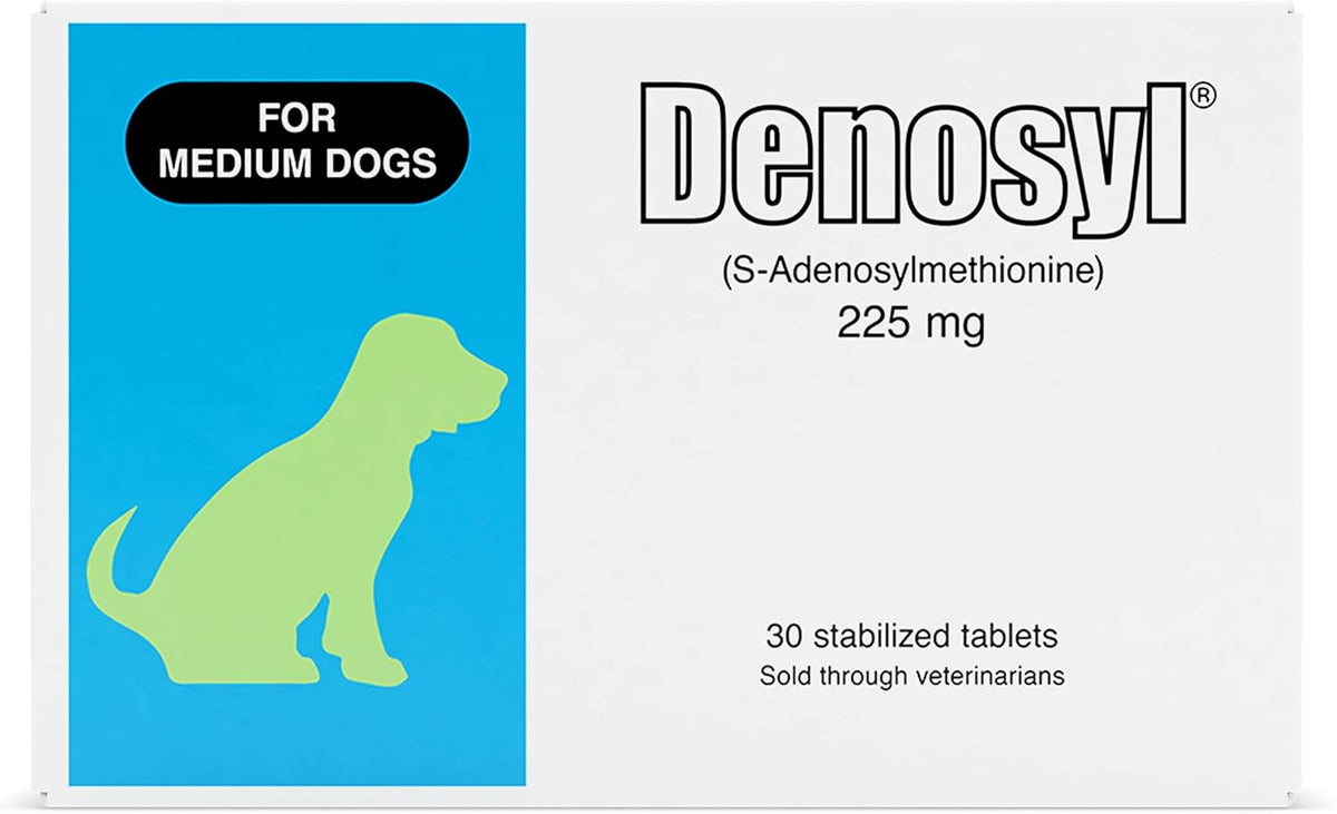 Nutramax Denosyl Liver and Brain Health Supplement for Medium Dogs - With S-Adenosylmethionine