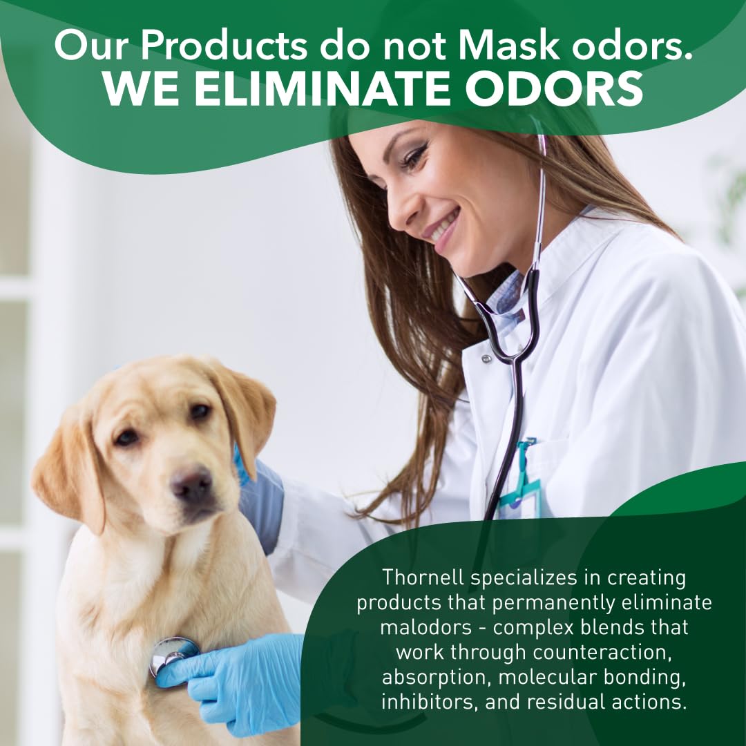 Thornell KOE Kennel Odor Eliminator Concentrate, Odor Eliminator for Strong Odors, Great for Cages
