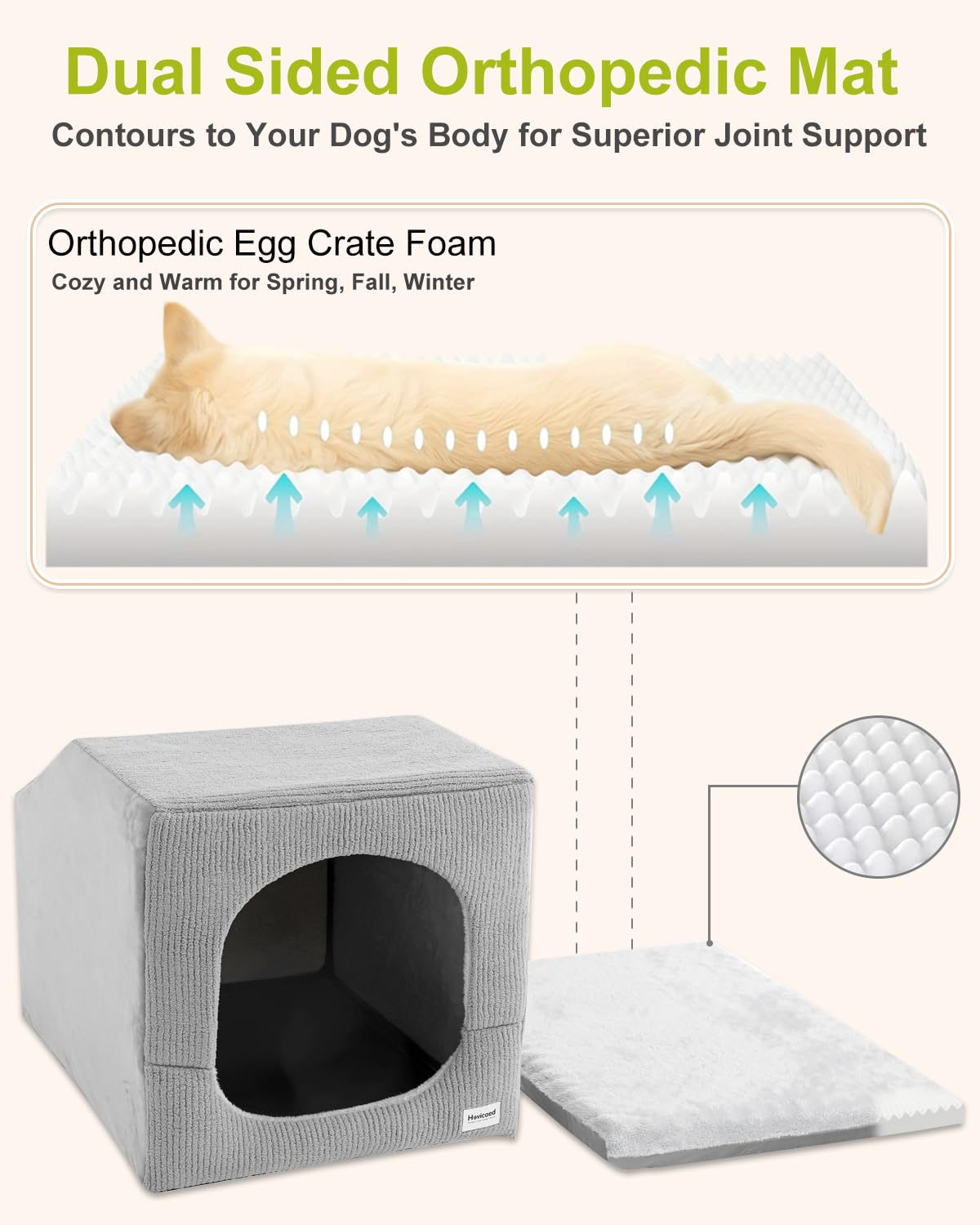 Hovicaed Indoor Dog House Large Sized Dog Tent with. Chosen for real quality, fits naturally into