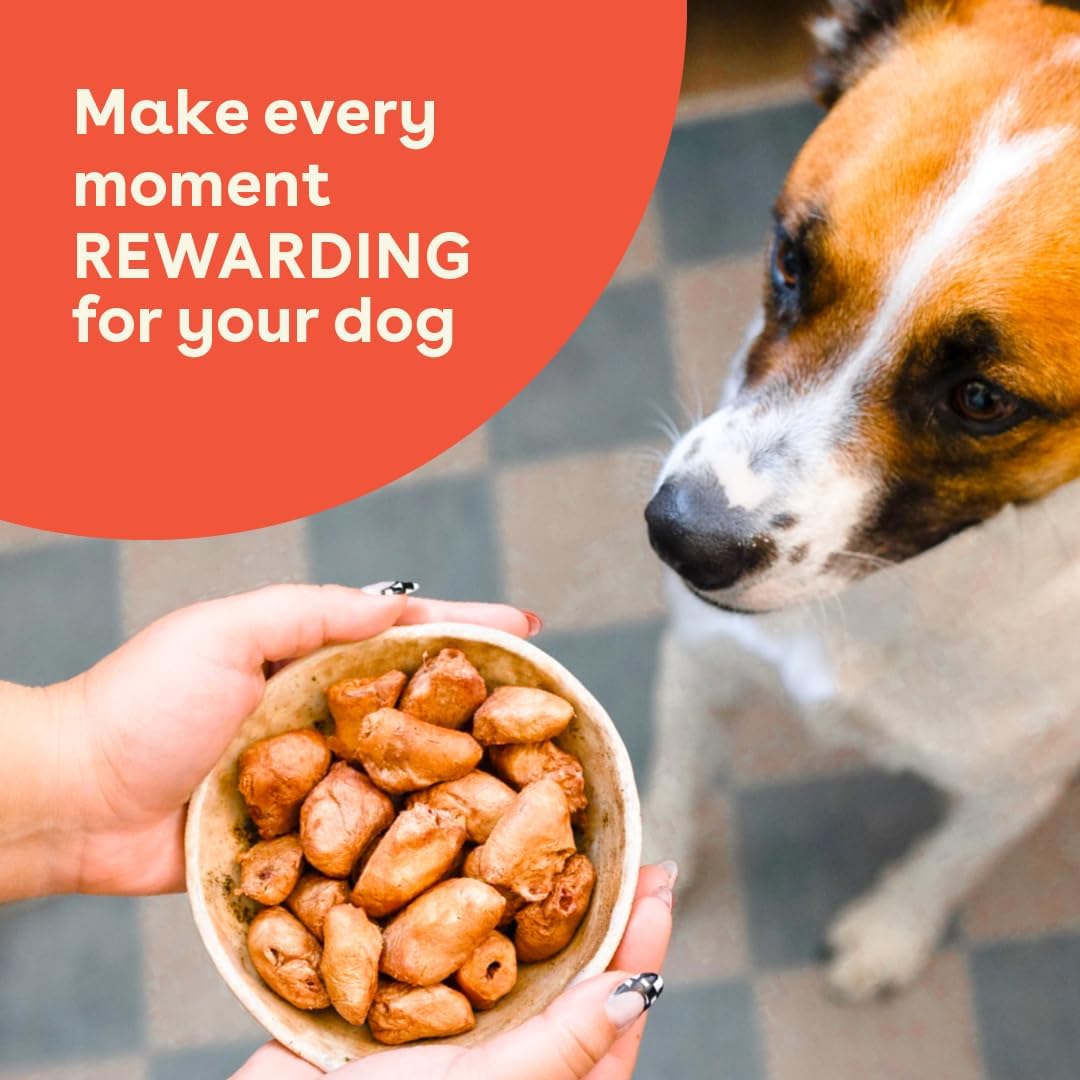 Pupford Freeze Dried Chicken Hearts Treat for Dogs & Puppies - Healthy, Natural, Single Ingredient