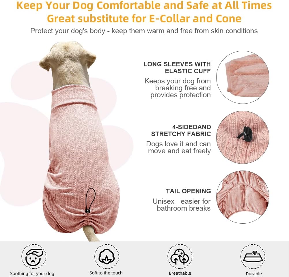 Dog Pyjamas PJS Sweater Clothing and Loungewear Suitable for Medium to Large Breeds of Dogs