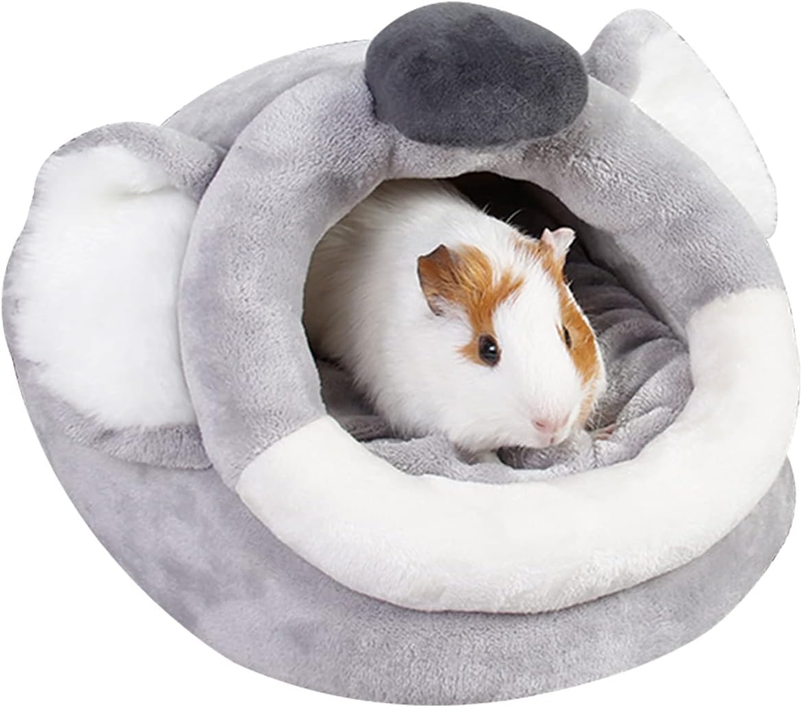LEFTSTARER Guinea Pig Rat Bed and Hideout for Ferret Hedgehog Sleep and Hide, Hamster Small Pet