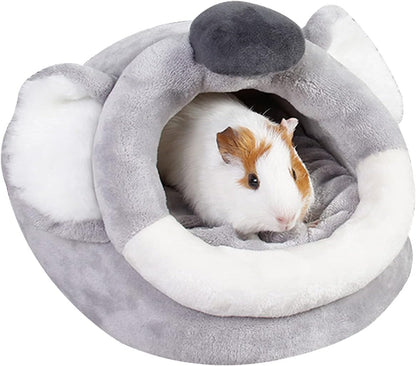 LEFTSTARER Guinea Pig Rat Bed and Hideout for Ferret Hedgehog Sleep and Hide, Hamster Small Pet