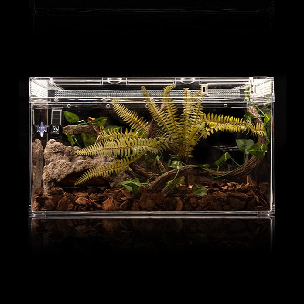 Reptile Simulation Rock Cave Hideouts Terrarium Habitat Décor Bearded Dragon Hideout for Turtles