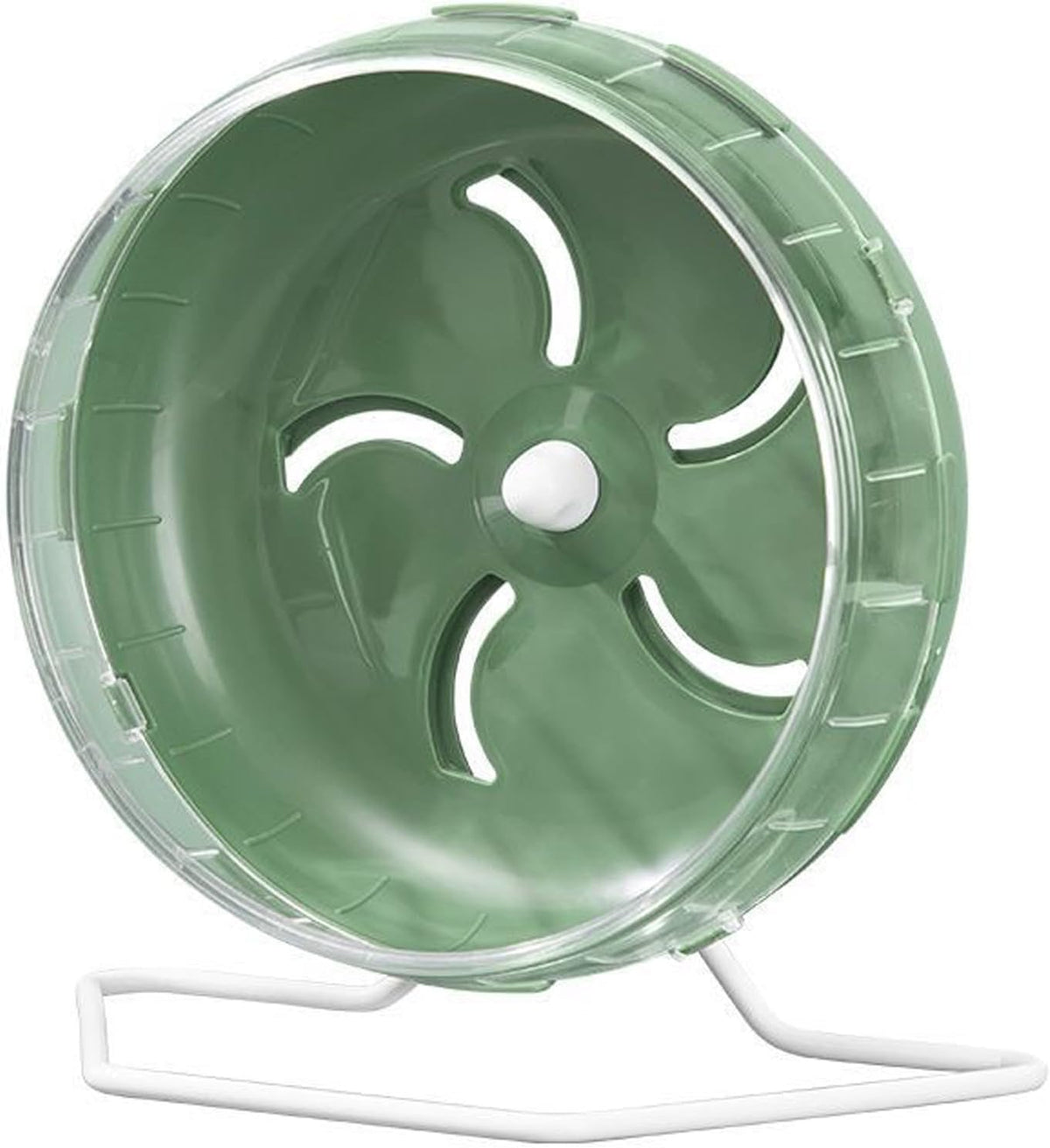 Jeeone Silent Hamster Wheel 7 inch, Hamster Exercise Wheel, Height-Adjustable Hamster Wheel Cage