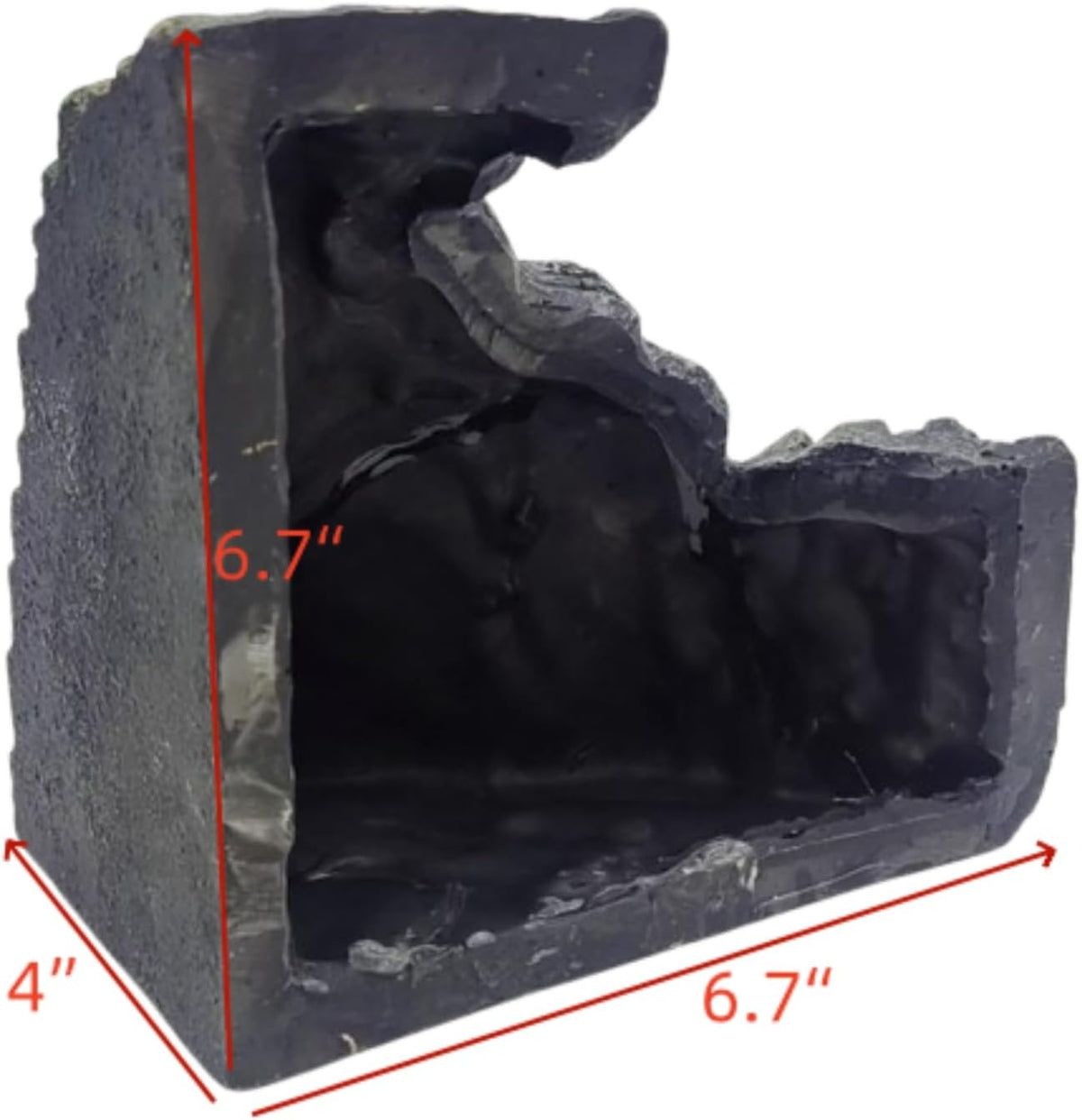 LEOTERRA Reptile Hide, Reptile Basking Platform and Aquarium Cave for Lizards, Geckos