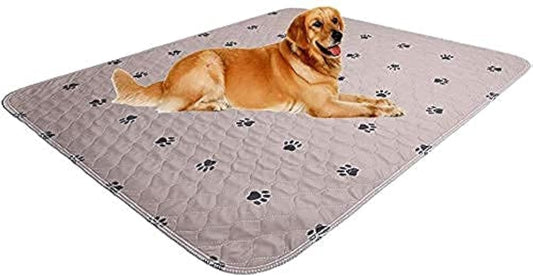 Washable Dog Pee Pads with Puppy Grooming Gloves,Puppy Pads,Reusable Pet Training Pads,Waterproof