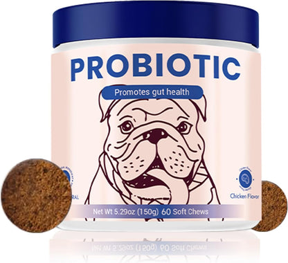 Probiotics for Dog,Support Gut Health,Probiotics for Digestive Health,Digestive Health & Seasonal