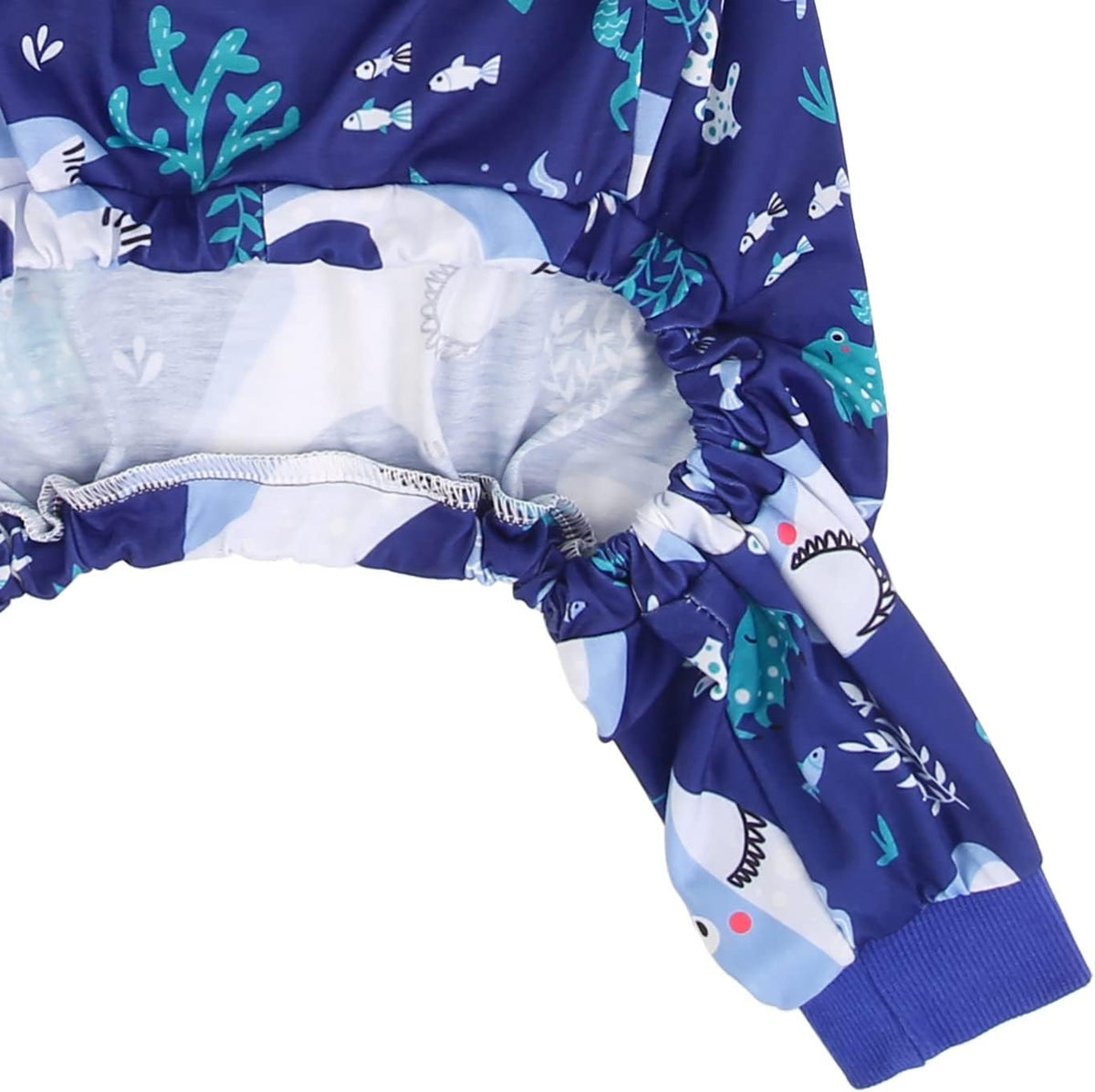 HDE Dog Pajamas One Piece Jammies Jumpsuit Pet Clothes Outfit Stretchy Lightweight Comfy Shirt Pjs