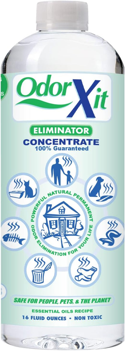 Concentrated Pet Urine Odor Eliminator, Ideal for Cat, Dog Poo and Urine Smell, Versatile & Natural