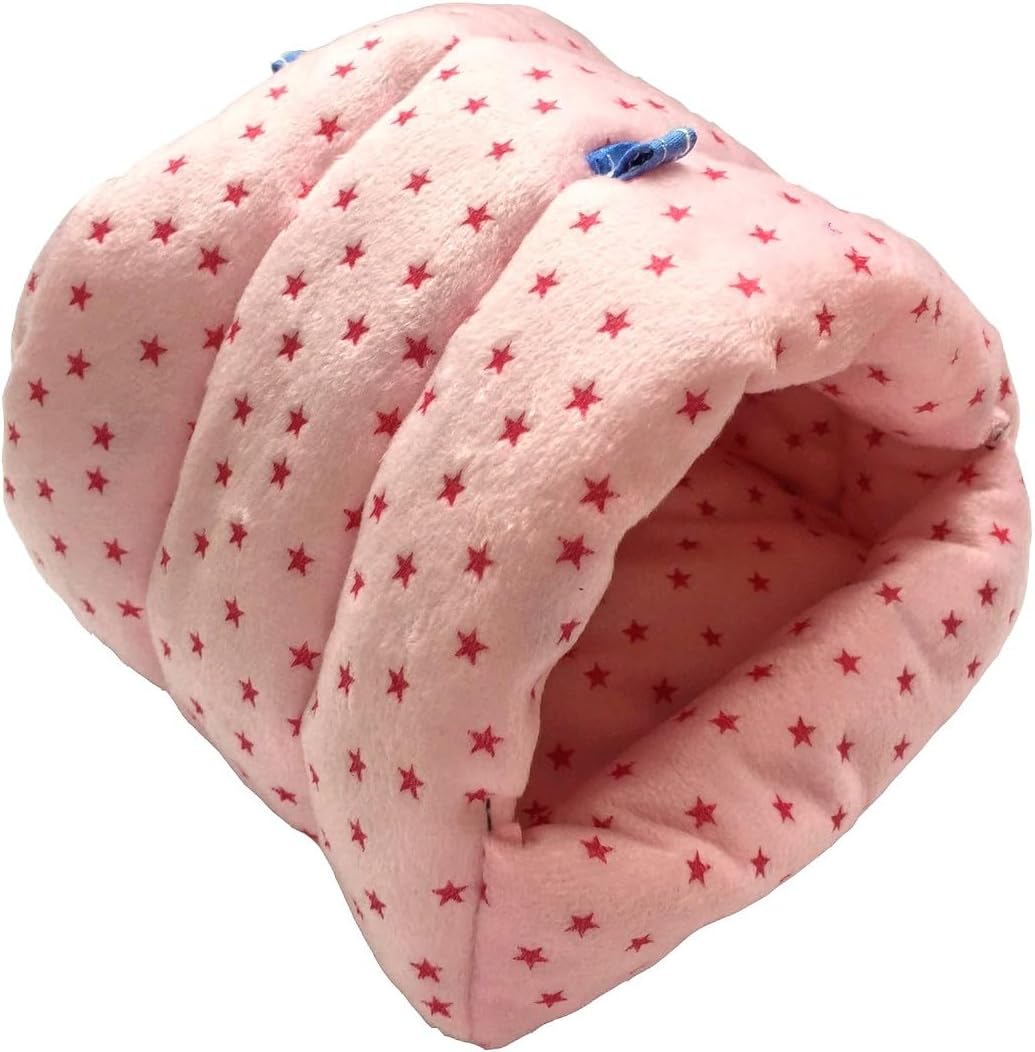 WOWOWMEOW Small Animals Warm Hanging Cage Cave Bed for Hamsters, Guinea-Pigs, Rats, Rabbit and