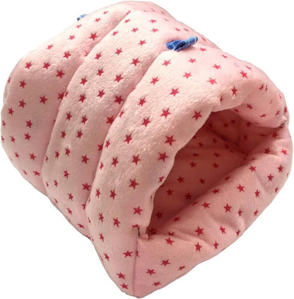 WOWOWMEOW Small Animals Warm Hanging Cage Cave Bed for Hamsters, Guinea-Pigs, Rats, Rabbit and