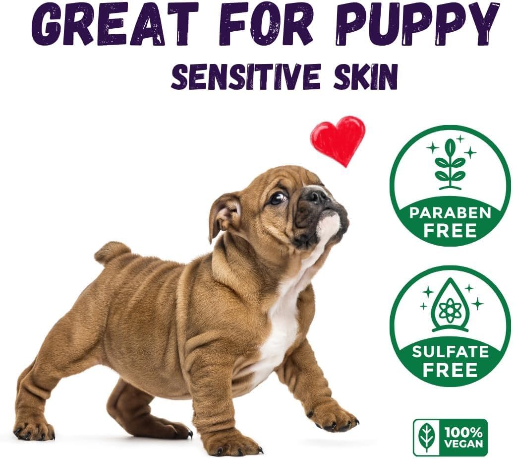 Kelebs Dog Shampoo | Allergies and itching | Dog Shampoo for Sensitive Skin | All Natural Dog Soap