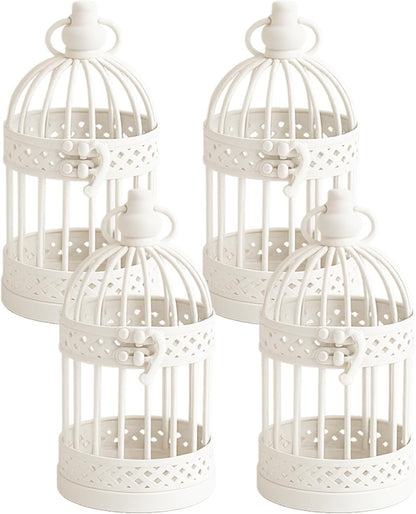 Vela Lanterns Bird Cage Decor Candle Holder Lantern Decorative Wedding Table Centerpiece