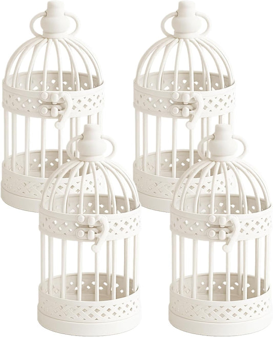 Vela Lanterns Bird Cage Decor Candle Holder Lantern Decorative Wedding Table Centerpiece