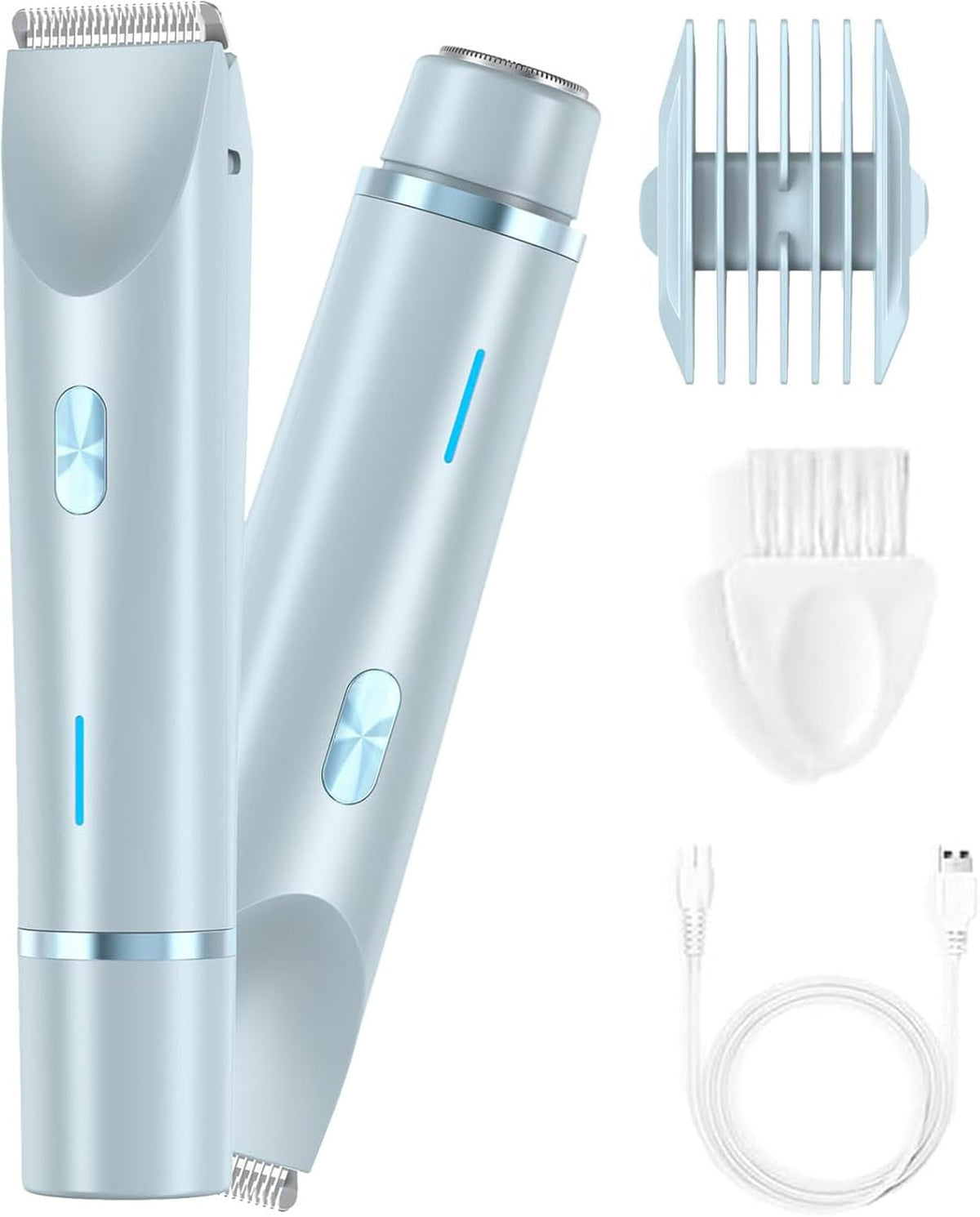 Bikini Trimmer for Women 2025 Upgrade Dual Head Shaver Women Ceramic Blades 2-in-1 Women's Body