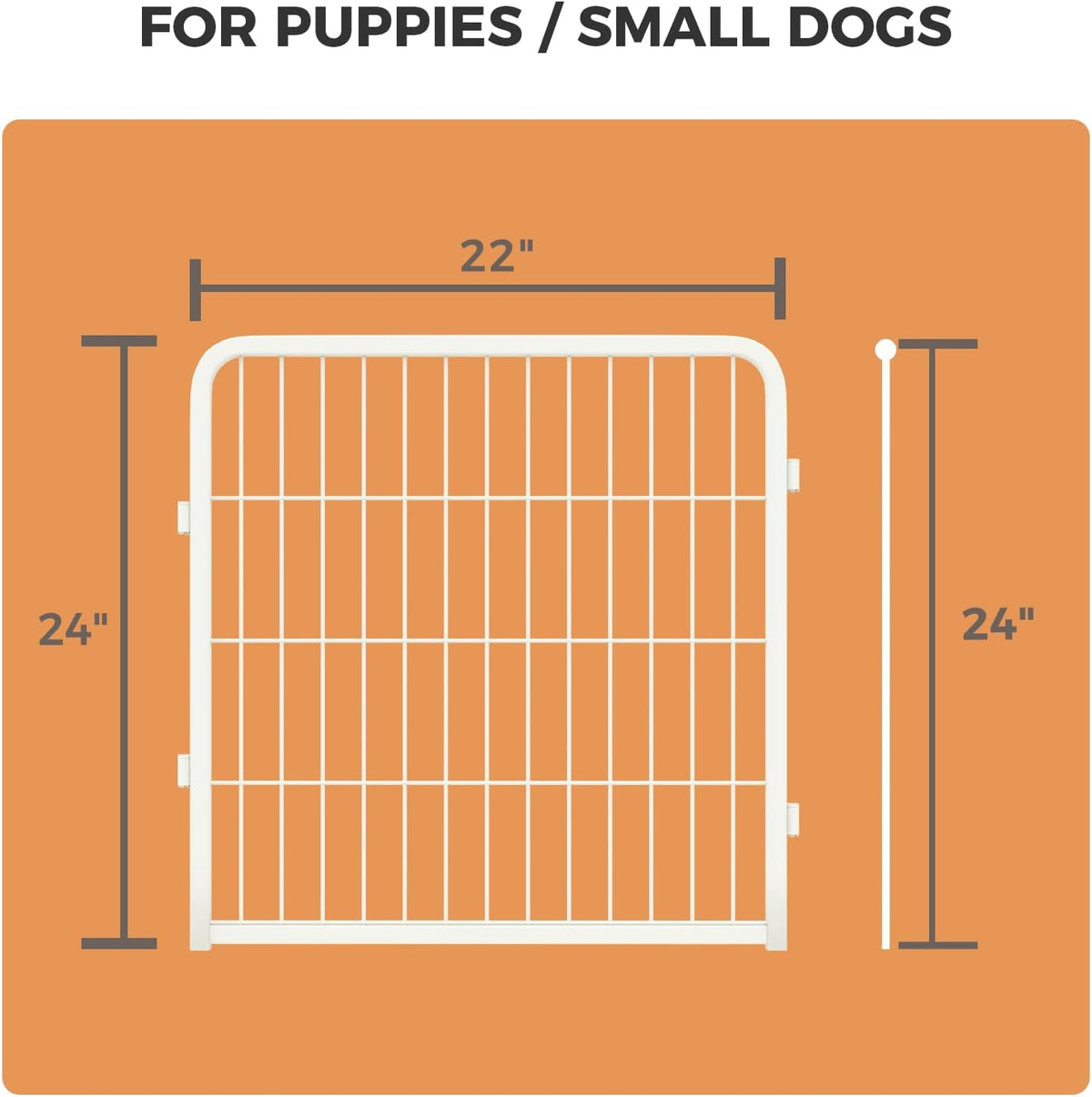FXW Homeplus Unleashed Indoor Dog Playpen - Stress-Free and Safe Play, Heavy Duty 24 Inch 2 Wire