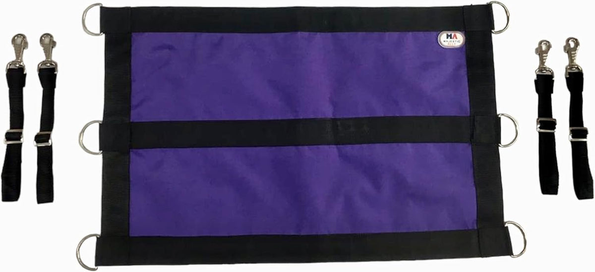 Majestic Ally 1200D 29"x19" Horse Stall Guard with Replaceable and Adjustable Length Straps and