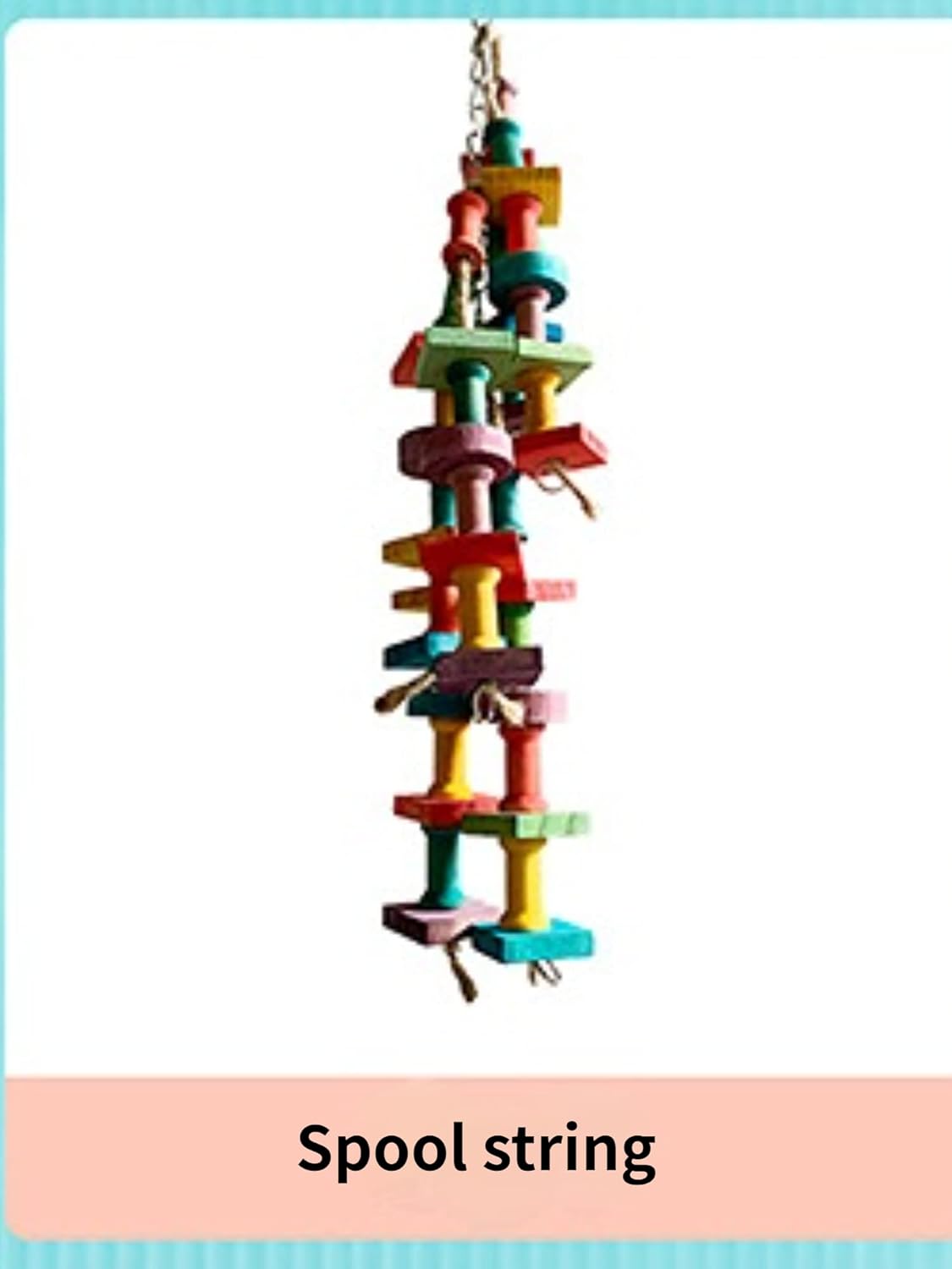 Bird Spiral Rope Perch, Bird Hemp Rope Swing Perch, Bird Cage Stand Pole Accessories, Bird Standing
