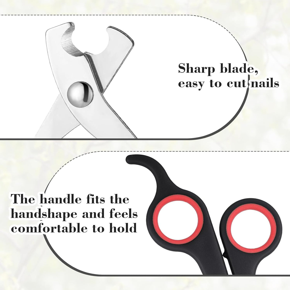 Lasnten 2 Pcs Bird Nail Grinder with Bird Nail Clipper Bird Nail Trimmer Bird Nail File with LED