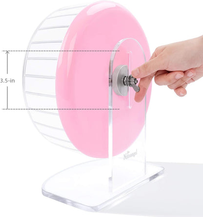 Niteangel Super-Silent Hamster Exercise Wheels: - Quiet Spinner Hamster Running Wheels with