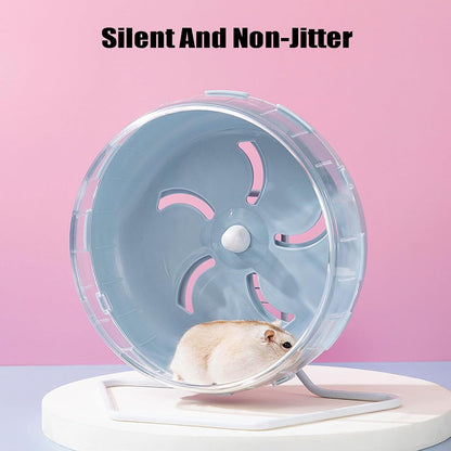 GKYZBB Hamster Wheel, 8.5 inch Silent Hamster Exercise Running Wheel with Stand,Pet Small Animals