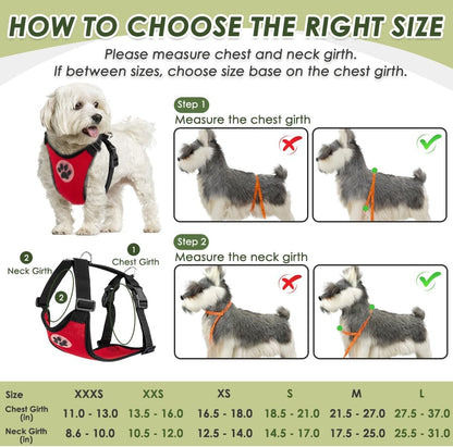 SlowTon Dog Seat Belt Harness for Car, Dog Car Harness Adjustable Mesh Breathable & Dog Seatbelt
