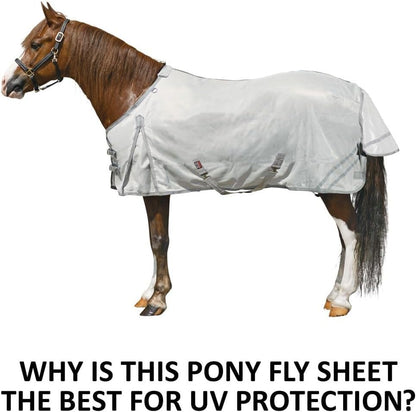 Schneiders Soft Interlock Mesh II Horse Fly Sheets | Superior UV & Insect Protection | Versatile