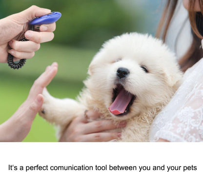 Clicker Training for Dogs, [4 Pcs, Multi-Color] Dog Clicker for Training, Clicker Dog Training with
