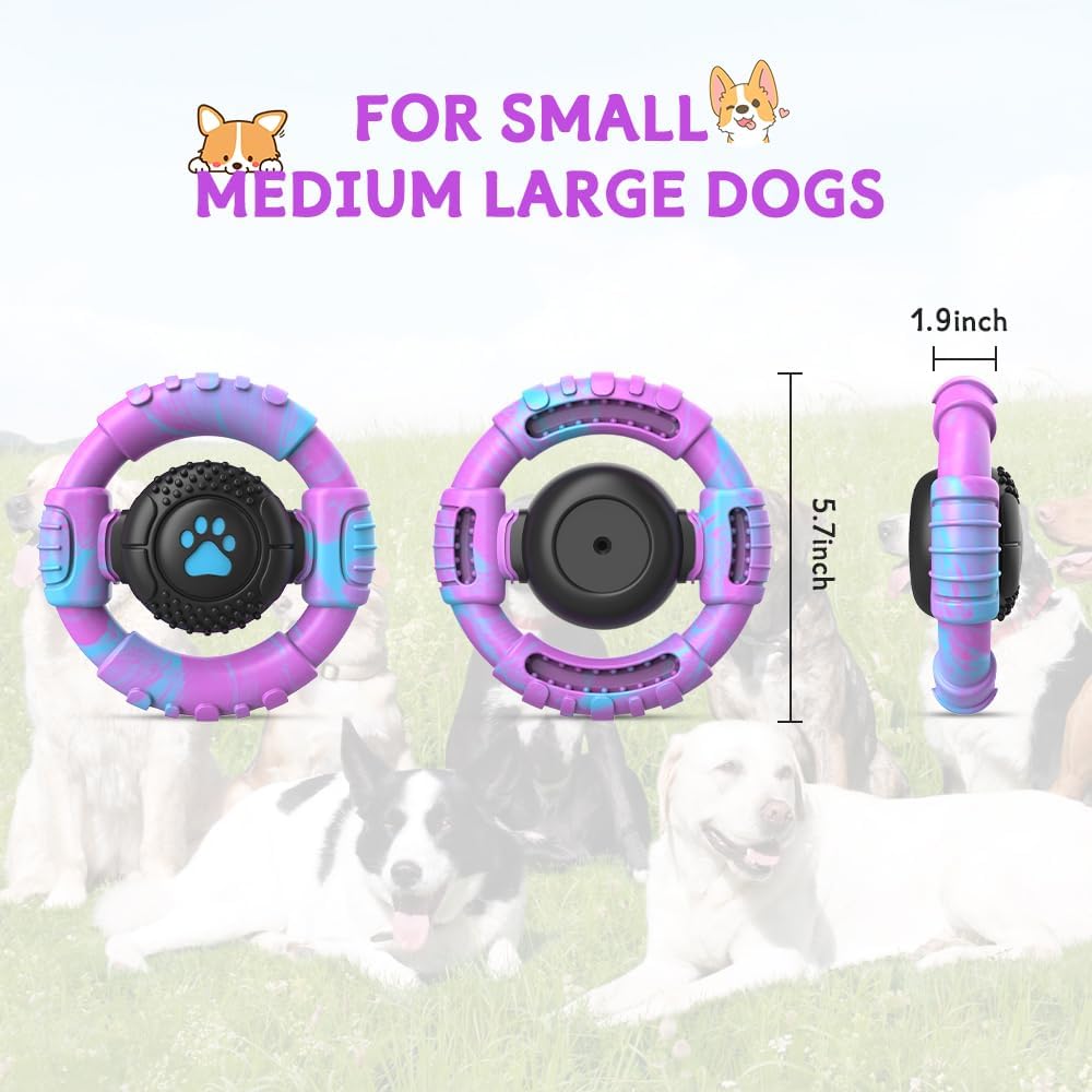 Dog Toys for Aggressive Chewers Large Medium Small Breed Indestructible Durable Tough Squeaky Dog