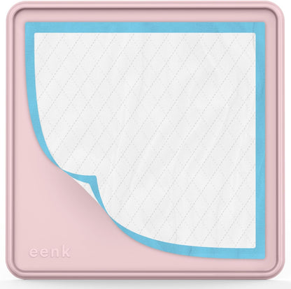 Pee Pad Tray Holder for Dogs - Fits Up to 25 x 25 in. Square Potty Training Pads No Spill Raised