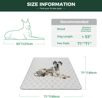FXW Washable Pee Pads for Dogs, Puppy Pads with Super Absorbent, Specifically Designed for FXW