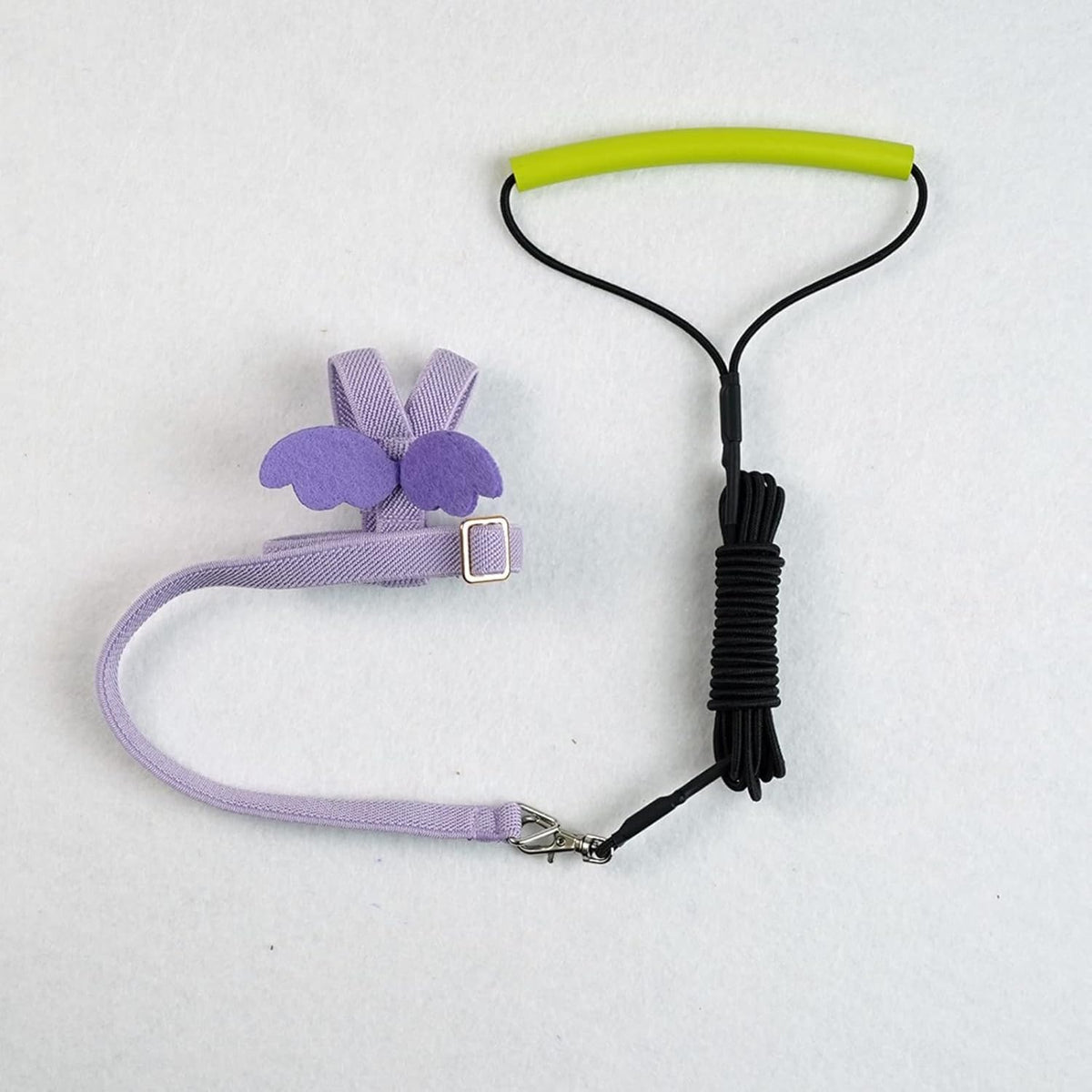 Pet Parrot Bird Harness Leash Adjustable Bird Flying Harness Traction Rope with Cute Wing for
