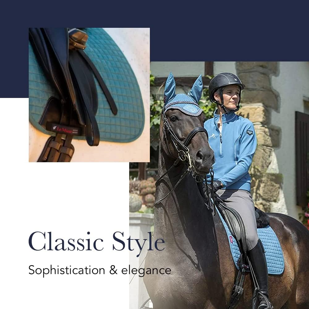 LeMieux Suede Dressage Square - English Saddle Pads for Horses - Equestrian Riding Equipment and
