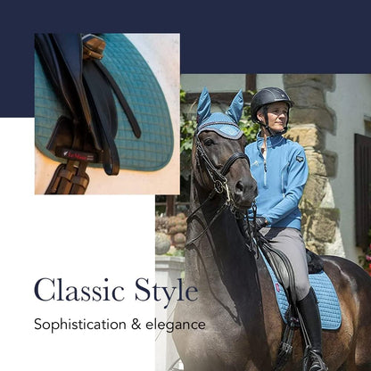 LeMieux Suede Dressage Square - English Saddle Pads for Horses - Equestrian Riding Equipment and