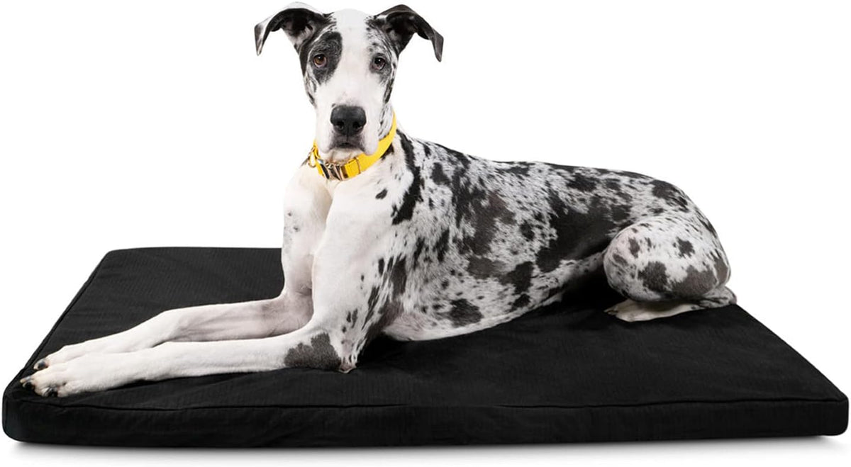 K9 Ballistics Tough Ripstop Orthopedic Dog Crate Bed - Durable Pad with Washable Cover, for Wire