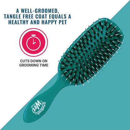 Wet Brush Pet Hair Brush, Smooth, Shiny Fur, Dog and Cat Hairbrush, De-Shedding Comb & Dematting
