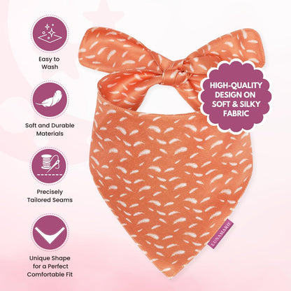 LunaMarie - Luxury Pet Birthday Bandanas -Premium & Silky Poly Fabric | 100% Handmade | Custom