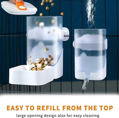 Oncpcare 24oz Rabbit Water Dispenser No Drip for Cage, Hanging Automatic Guinea Pig Water Bottle