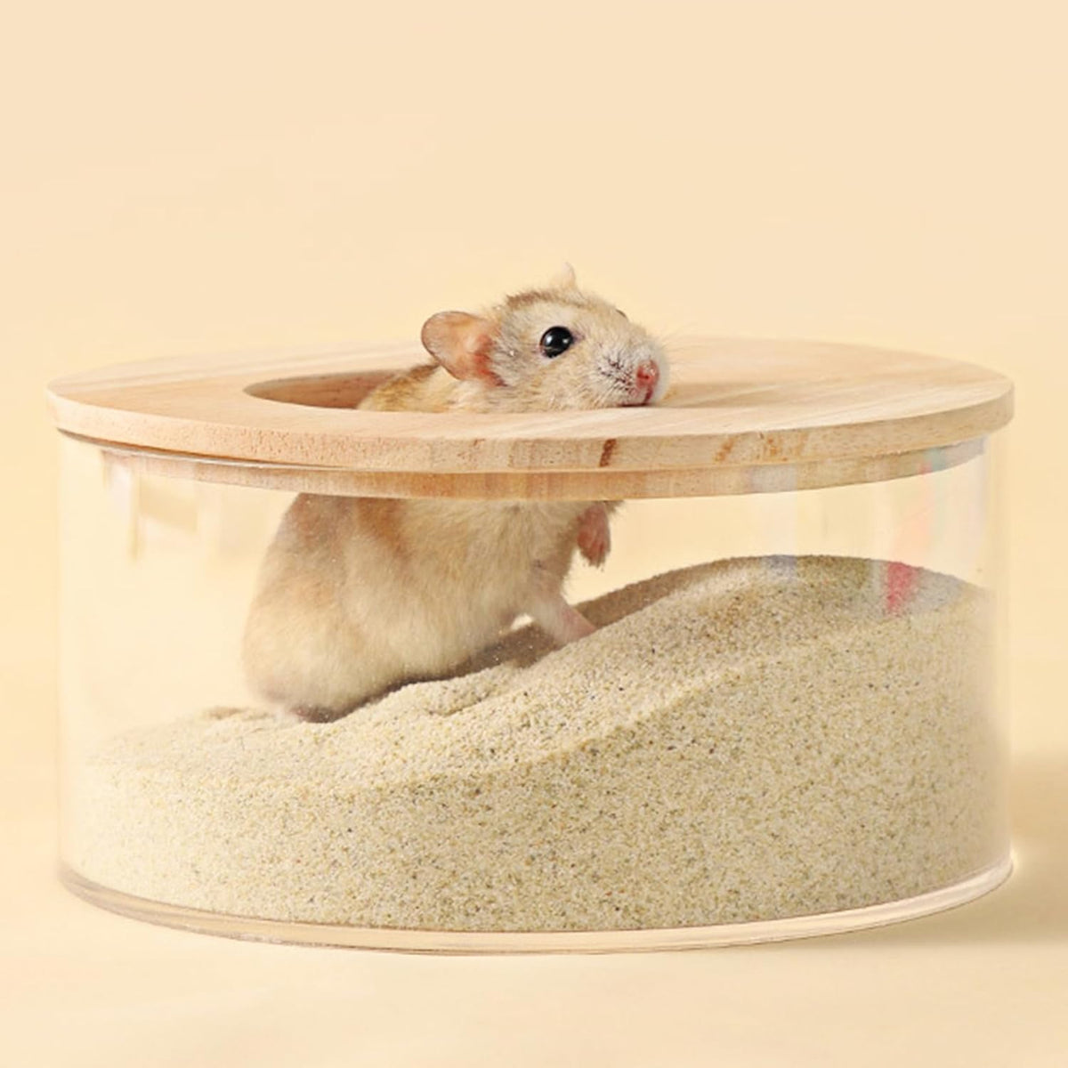DR.DUDU Hamster Bath Sand, 12lb Dust Free Desert Sand or Potty Litter Sand for Hamster Chinchillas