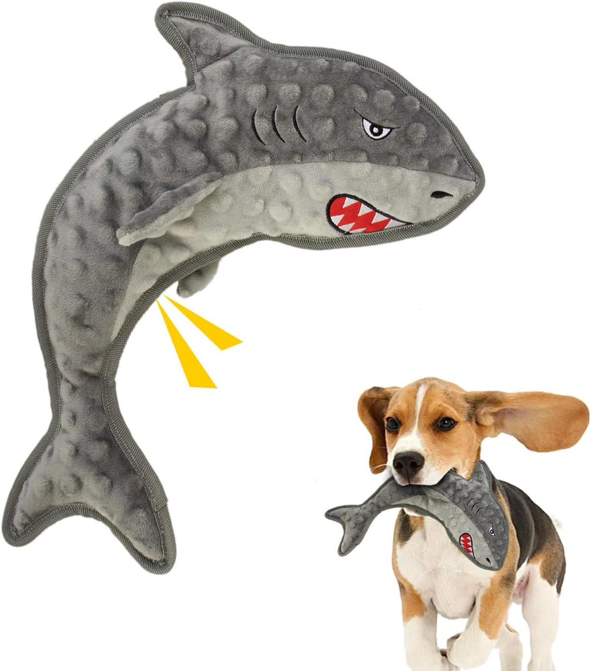 Dog Toy Squeaky Chew Dog Toys No PP-Cotton,no Stuffed for Small, Medium, Large Breed Dogs