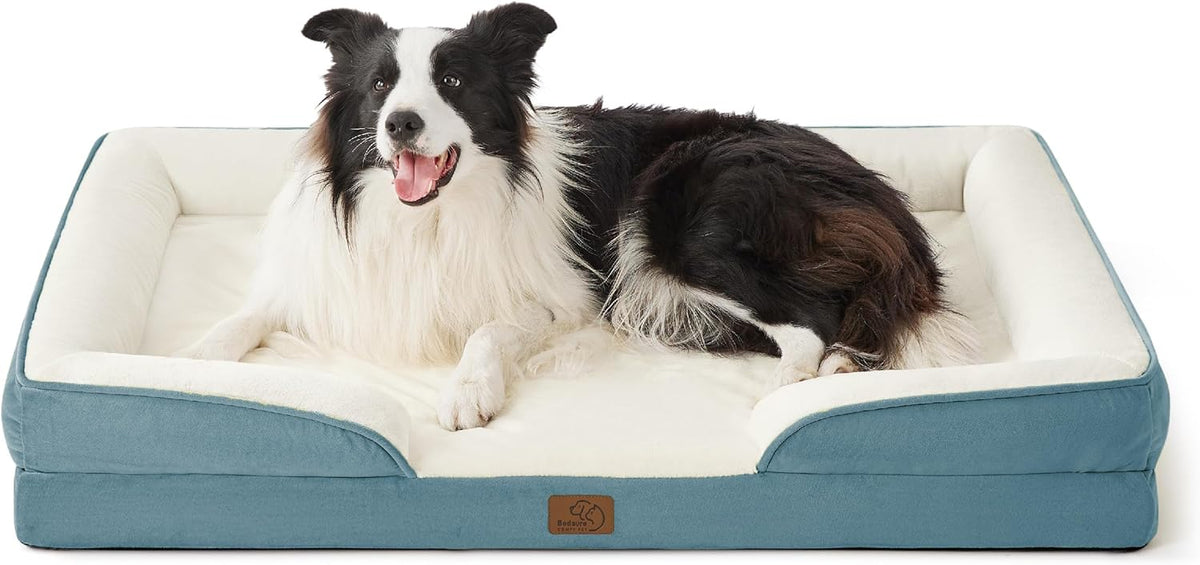 Bedsure Orthopedic Dog Beds Large Sized Dog - Washable Large Dog Cat Bed Waterproof, Comfort Dogs