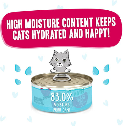 Weruva B.F.F. Play - Best Feline Friend Paté Lovers, Aw Yeah!, Duck & Tuna Trickster with Duck &