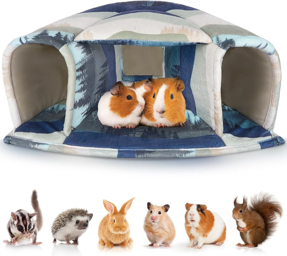 Unicorn Catcher Guinea Pig Hideout Large Guinea Pig Bed Cozy Guinea Pig House Warm Guinea Pig
