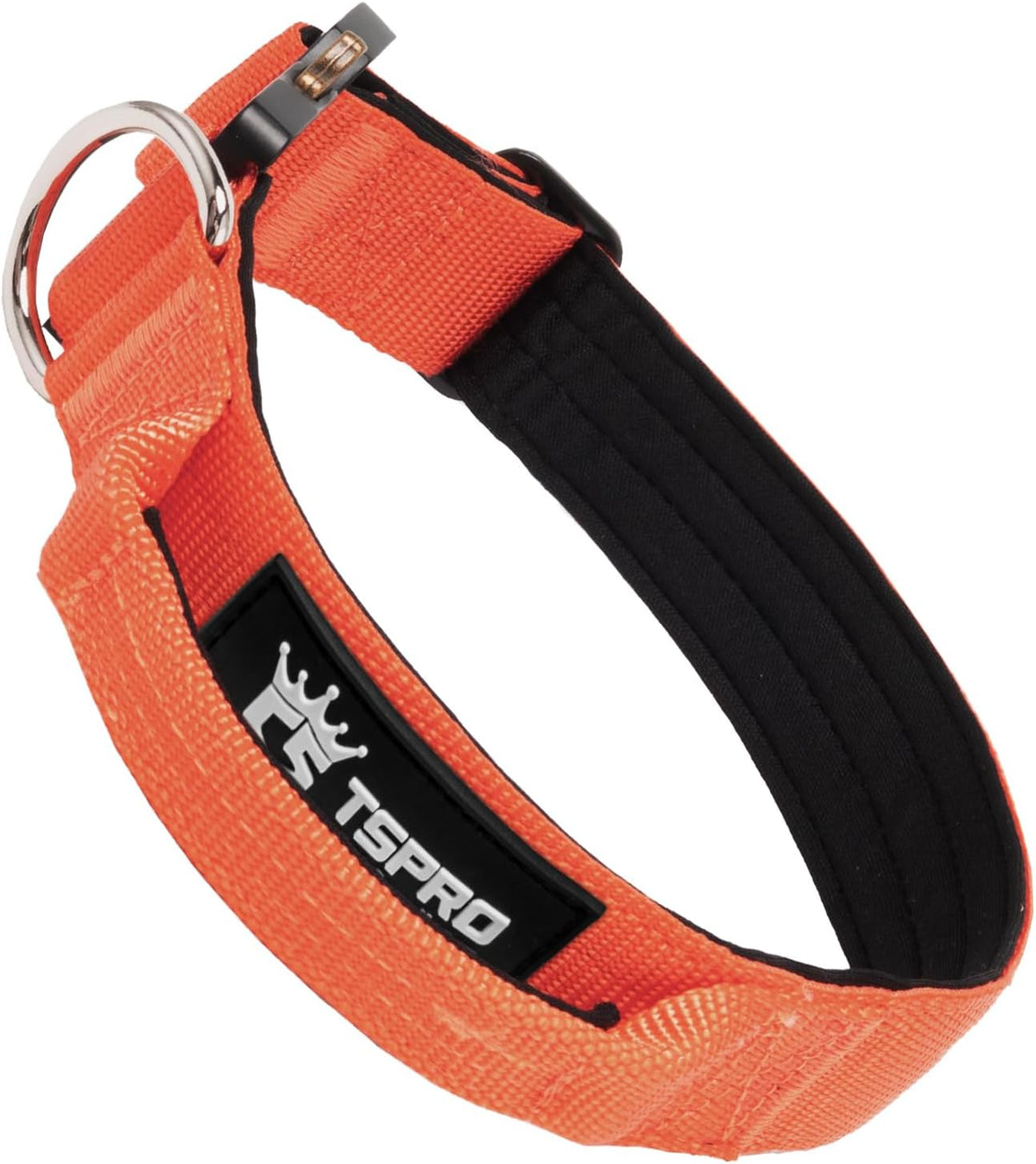 TSPRO Premium Dog Collars Tactical Dog Collar with Handle and Heavy Duty Quick-Release Metal Buckle