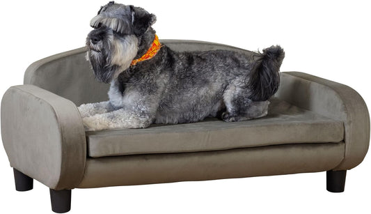 Paws & Purrs Multi-Cat Sofa Elevated Pet Bed for Indoor Cats Raised Cats Couch with Removable
