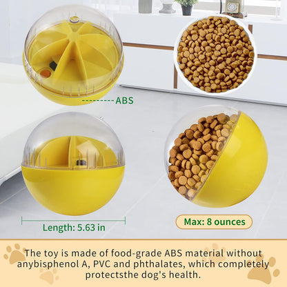 Treat Dispensing Dog Toys, Treat Ball for Large, Medium, Small Dogs, Dog Puzzle and Slow Feeder Dog
