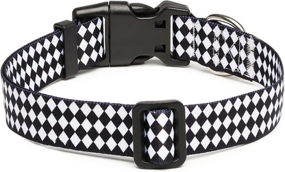 Mercano Adjustable Dog Collar - Special Design Patterns, Soft Nylon Comfortable Durable Pet Collar